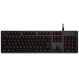 Logitech G413 Mechanical Backlit Gaming Keyboard - Romer-G Mechanical Key Switches, Carbon